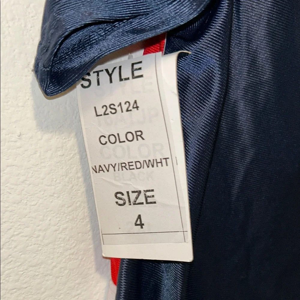 Navy and Red Kids Shirt